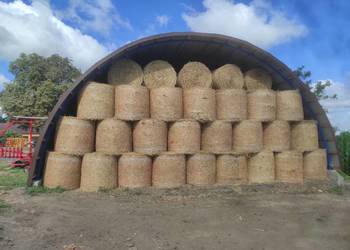 Hala łukowa 11 x 25m wiata na slome maszyny rolnicze garaż nawozy