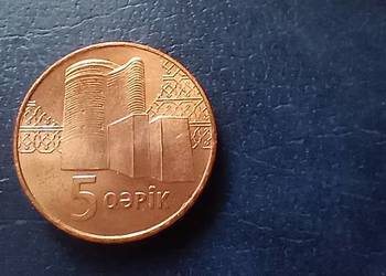 Stare monety 5 gapik 2006 Azerbejdżan
