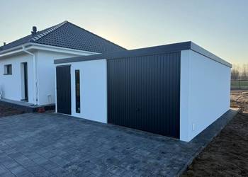 Garaz tynkowany Bud-Gar PREMIUM Garaze Tynkowane