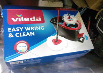 Niebieskie Viadro Vileda Easy Wring & Clear ulepszone