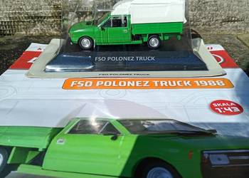 POLONEZ TRUCK model Deagostini 1:43 Kultowe auta PRL Legendy FSO złota NOWY