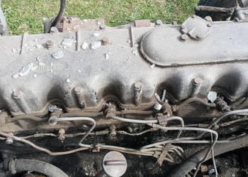 silnik HANOMAG 6-cylindrów kompletny + skrzynia biegów