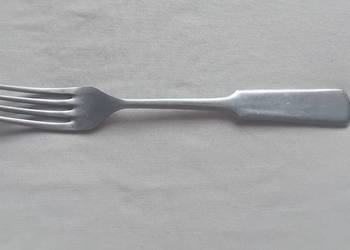 Widelec ze stali nieredzewnej Gerlach. Przedwojenny wzór "wiosło". Lata 50e