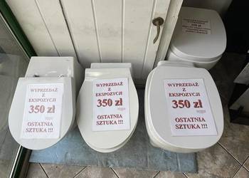 Miski WC poekspozycyjne
