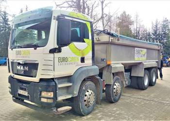 MAN TGS 32.400 8X4 BB 2011 r. Niski przebieg