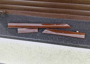 mercedes 124 drewno dekory