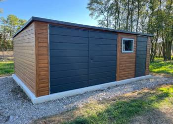Garaż Blaszany 5x3 - Domek Ogrodowy z Ocynkowanego Profilu FILC GRATIS