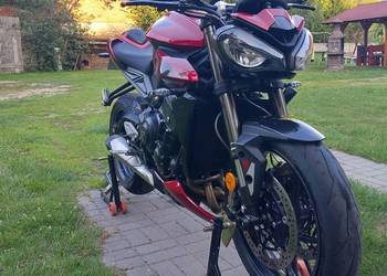 Triumph street triple765 rs 2023r nowe opony
