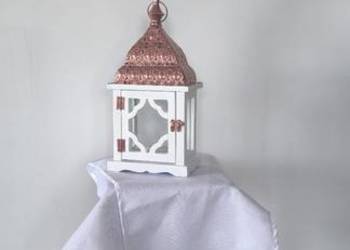 Urokliwy lampion latarenka wysokość 43 cm