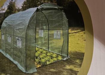 Folia, namiot szklarnia jak na zdjęciu 2m x 3 m x 2m nowy oryginalnie zapak