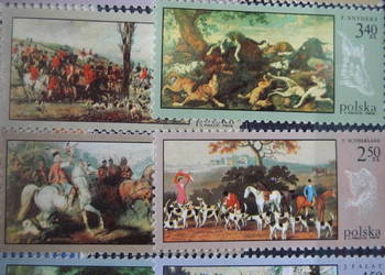 Znaczki pocztowe Polska  Fi 1743-1750**
