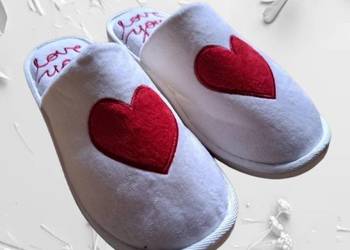 Nowe pantofle serce love you so much 38-39