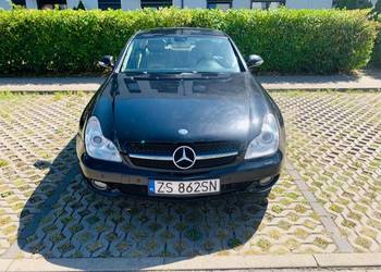 Mercedes CLS 320 czarny beżowe skóry cdi automat