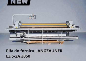 Piła do forniru Langzauner LZ 5-2A 3050, frez i posuw