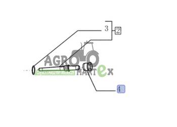 4893739, 6901322 NAKRĘTKA RURKI PALIWOWEJ CNH