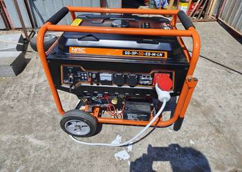 Agregat prądotwórczy NAC 5,5 kW trójfazowy elektryczny rozruch AVR