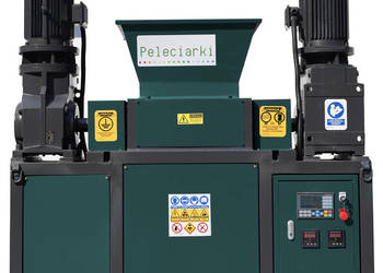 Elektryczny Rębak do Drewna Młyn 15kW Meble Panele Listwy Płyty wiór karton