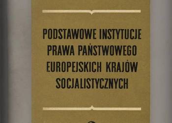 Podstawowe instytucje prawa państwowego europejskich kr