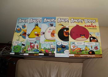 Komiksy Angry Birds z łamigłówkami