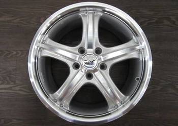 Autec Stratos 17'' 8J 5x112 polerowane ranty, opony letnie RH BBS OZ