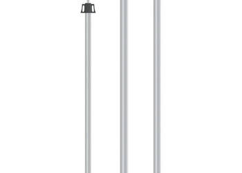 Teleskopowy słupek do tarpa dł. 102-260 cm aluminium WM-315218