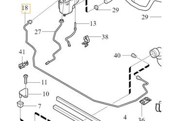 VOLVO S60 V60 przewód odpow zbiornika wyrown 2,4D