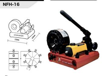 Zakuwarka Mobilna Hydflex NFH-16 + 10 kpl szczęk