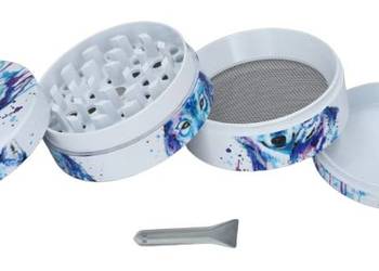 Biały Młynek Do Mielenia Tytoniu Suszu Grinder Crusher Z Kolorowym