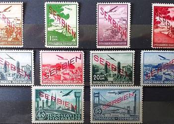 SERBIA 1941 – KOMPLETNA SERIA    MNH** GW.SETIC!