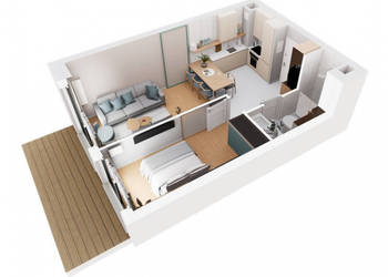 Apartamenty Remedium A.2.12 - gotowy do odbioru