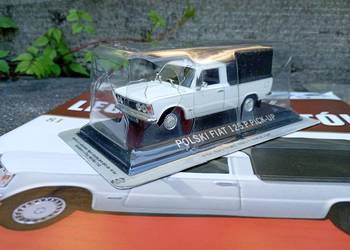 FIAT 125P PICKUP model 1:43 kultowe auta deagostini nowy złota kolekcja FSO