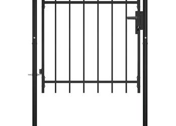 vidaXL Furtka z ozdobnymi grotami, 100 x 75 cm(SKU:144358)