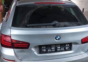 Klapa bagaznika szyba BMW 5 F11 GLACIER SILBER A83