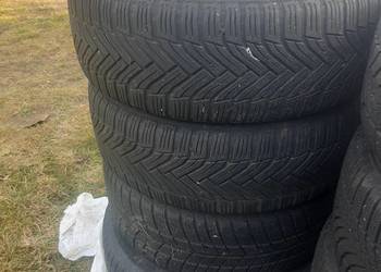 Koła Opel felgi strukturalne 5x105 z zimowymi oponami 205/55 R16