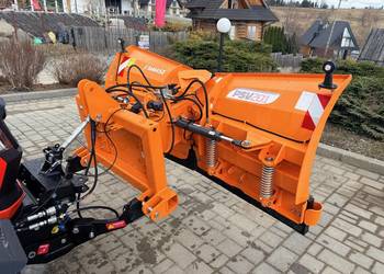 Pług do odśnieżania SaMasz PSV201 z ramką kat. 1 i 2 - nieużywany