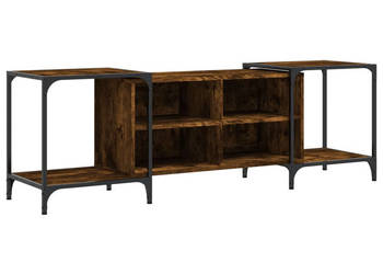 Szafka pod telewizor przydymiony dąb 153x37x50 cm WM-837604