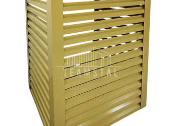 Osłona klimatyzatora – pompy ciepła 120x80x180cm cm Piaskowy TS1220