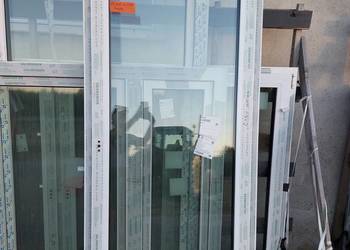 Nowe okno białe 87x218 cm 3 szyby OUTLET
