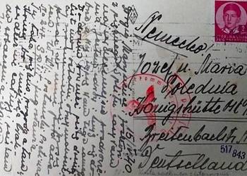 POLSKA 1940 Pocztówka Internowanego WP Split Jugosławia Cenzura Berlin