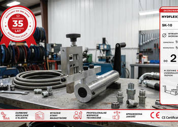 Skórowarka ręczna do węży hydraulicznych HYDFLEX SK10