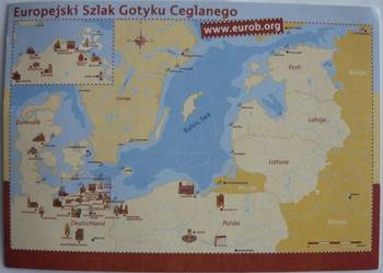 POCZTÓWKA - EUROPEJSKI SZLAK GOTYKU