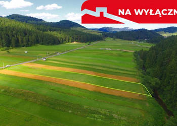 Działka przy strumyku
