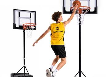 Kosz do koszykówki MOVEPRO regulowany 210 cm stalowy