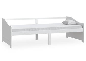 3-osobowa sofa/łóżko biała drewno sosnowe 90 x 200 cm WM-322165