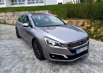 PEUGEOT 508 SW * LIFT * PANORAMA * HAK * NAVI * 2KPL. ALU * 6BIEG * 2016R