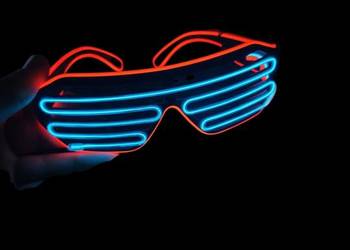 Okulary Led świecące neonowe