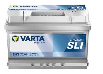 Akumulator 72Ah VARTA Blue E43 12V 680A DARMOWA DOSTAWA