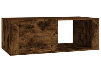 Stolik kawowy przydymiony dąb 100x505x35 cm WM-816541