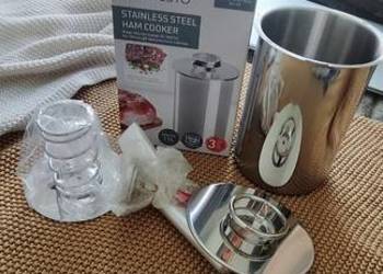 Nowy Gotowarka do szynki Ernesto Stainless Steel Ham Cooker 1.5L – stal nie