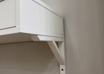Półka ścienna IKEA Ekby Alex + wsporniki